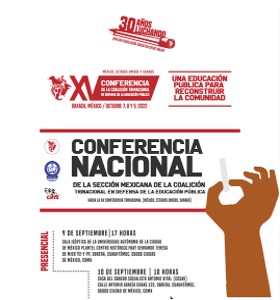 cartel conferencia nacional